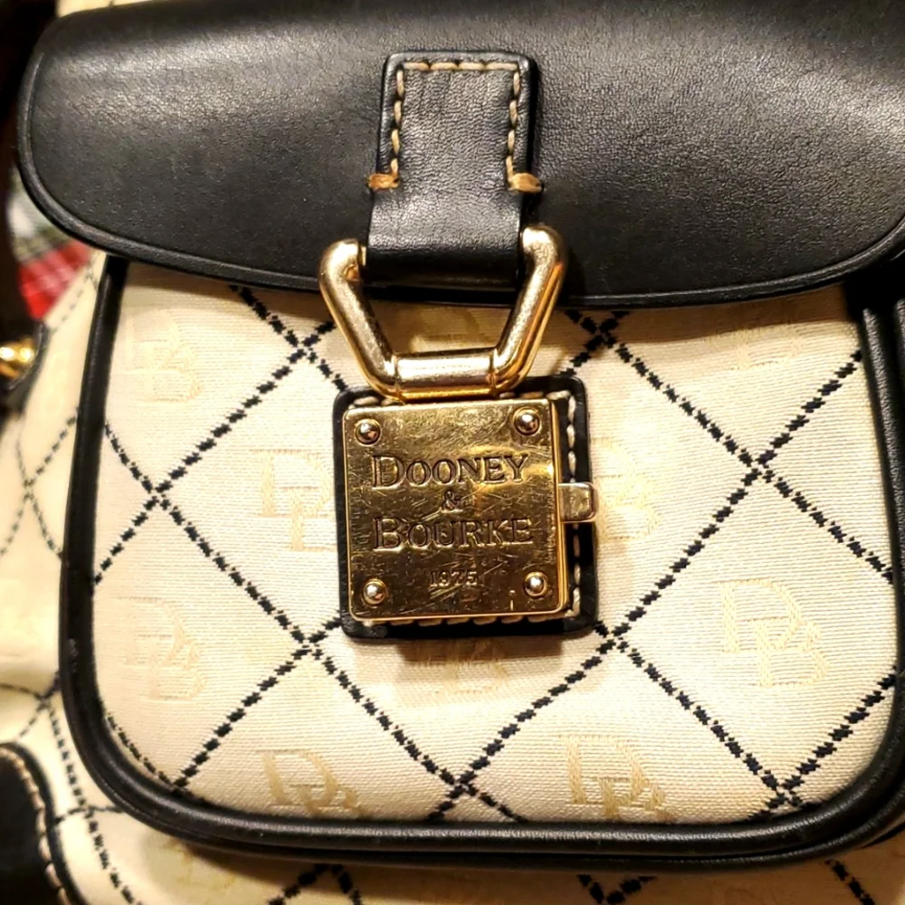 Dooney‎ and Bourke vintage satchel bag - Picture 4 of 16